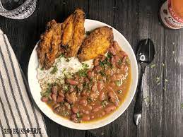 red beans and rice with pickled pork