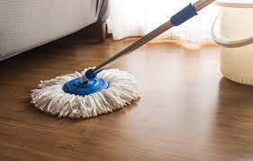 how to deep clean vinyl floors without