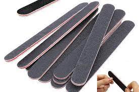 an emery board and a nail file