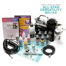 iwata deluxe airbrush kit with eclipse