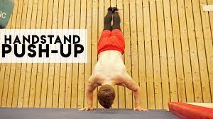 handstand push up beginner progression