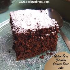 chocolate coconut flour cake
