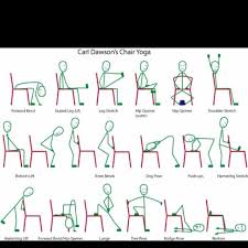 Carl Dawsons Chair Yoga Im Imagining Someone Walking By