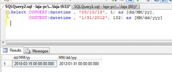 conversion functions using sql query in