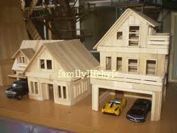 We made 5 pieces that look like the one pictured above. Image Result For Popsicle Stick House Blueprints Popsicle Stick Houses Popsicle Stick Crafts Craft Stick Crafts