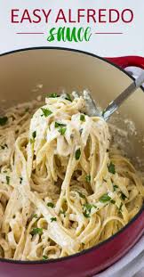 Quick and easy homemade alfredo sauce recipe made with cream, butter, lemon juice, parmesan cheese and nutmeg. Easy Alfredo Sauce The Blond Cook