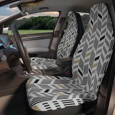 Buy Gold Car Seat Covers 80 S Pattern