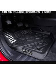 ford f 250 2017 2022 floor liners super