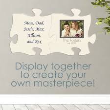 Photo Personalized Puzzle Piece Wall Decor