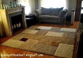 a scoop of sherbert large area rug diy