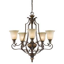 Popular chandelier with 3 shades of good quality and at affordable prices you can buy on aliexpress. Feiss Fe Kelham Hall5 Uplt Victorian Styled Bronze Chandelier Light With Five Amber Scavo Glass Shades Ideas4lighting Sku11339i4l