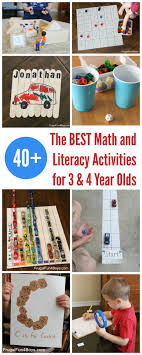 math and literacy learning activities