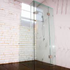 shower hinged panels shower glass and