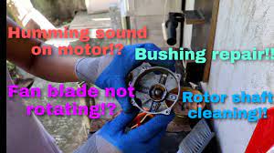 electric fan repair motor humming
