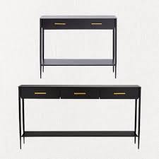 15 Black Console Tables For Every