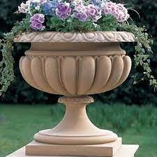 Pink Sand Stone Flower Pot Stone Planter