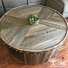 diy reclaimed wood coffee table