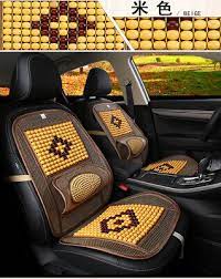 100 Wood Bead Car Seat Cover Bamboo