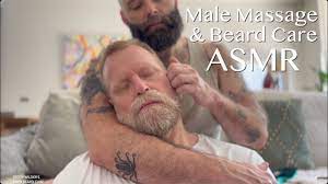 ✨ Male Massage & Beard Care ASMR | Relaxing Head & Neck Massage | Beard  Scratching | No Talking ✨ - YouTube