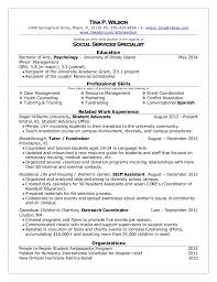 Current Msw Graduate Student Cover Letter Social Work Cover Letter