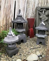 Japanese Lanterns In The Garden