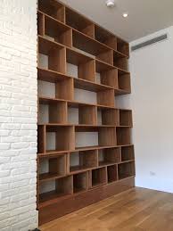 Custom Made Wall Bookcase Uk Nel