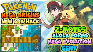 Pokemon Mega Origins Gba Hack With Z-MOVES,Mega Evolution,Alola Forms,Gen  7,Fairy Type (2018) - YouTube