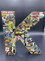 Marvel Comics Letter K Wall Decor