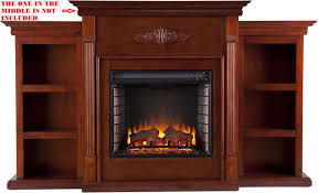 Mahogany Brown Fireplaces For