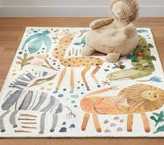 safari rug patterned rugs pottery