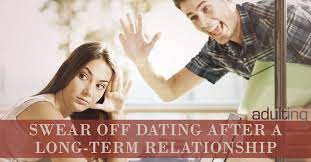 You may also experience the loss of having someone to love in return. Why You Should Swear Off Dating After A Long Term Relationship Ends Adulting