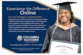 Columbia Southern University Online Certificates gambar png