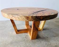 Spalted Pecan Coffee Table Elevated