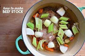 how to make beef stock