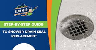 shower drain seal replacement