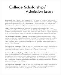 How To Write Winning Essays For Scholarships Sample