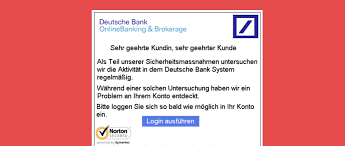 You can easily download account statements, check your account status. Warnung E Mails Im Namen Der Deutschen Bank Sind Phishing Betrug