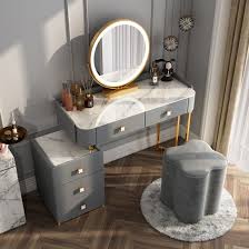 modern wood vanity home hotel living