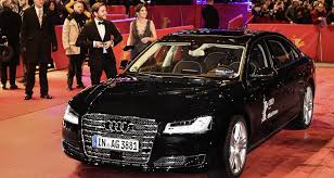 robot audi a8 gets film star to the red