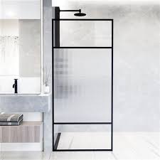 Frosted Glass Shower Door