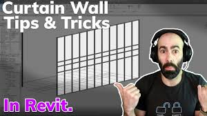curtain walls in revit tips and