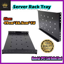 equipment tray for wall mount server
