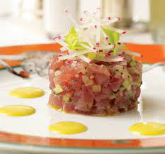curried tuna tartare recipe food republic