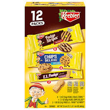 keebler cookies fudge stripes chips