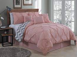 piece blush queen comforter set