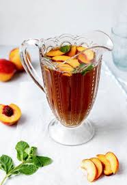 Caffeine Free Peach Rooibos Iced Tea