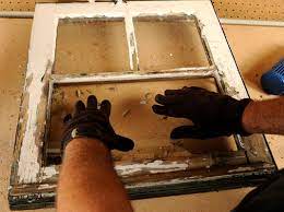 how to replace a broken glass pane in a