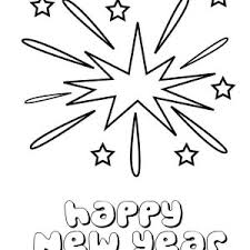 Next, i created a new year's eve coloring page. Beautiful Firework On New Years Eve Coloring Page Kids Play Color
