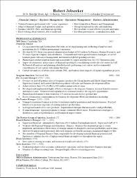 Entry Level Financial Analyst Cover Letter Entry Level Business