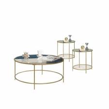 3 Piece Coffee Table Set With Coffee